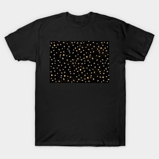Moon Stars Galaxy Cute Pattern T-Shirt